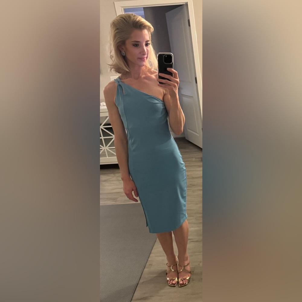 New W/Out Tags Teal Blue Dress Size 0